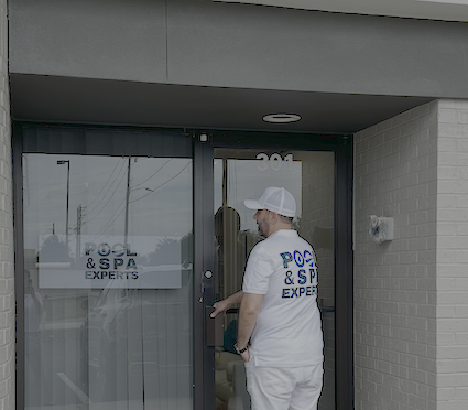Pool & Spa Experts store entrance in Largo, FL